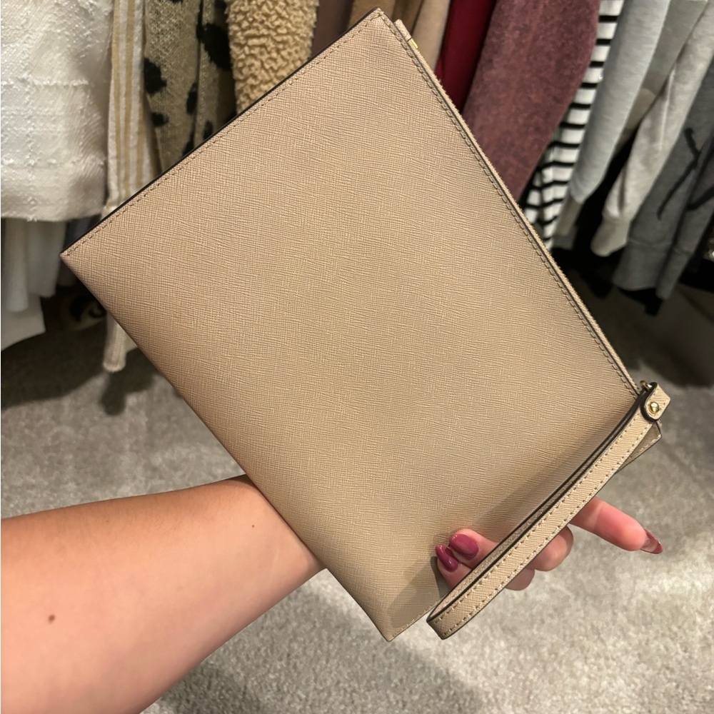 Michael Kors Clutch with Gold Studs - Picture 2 of 3